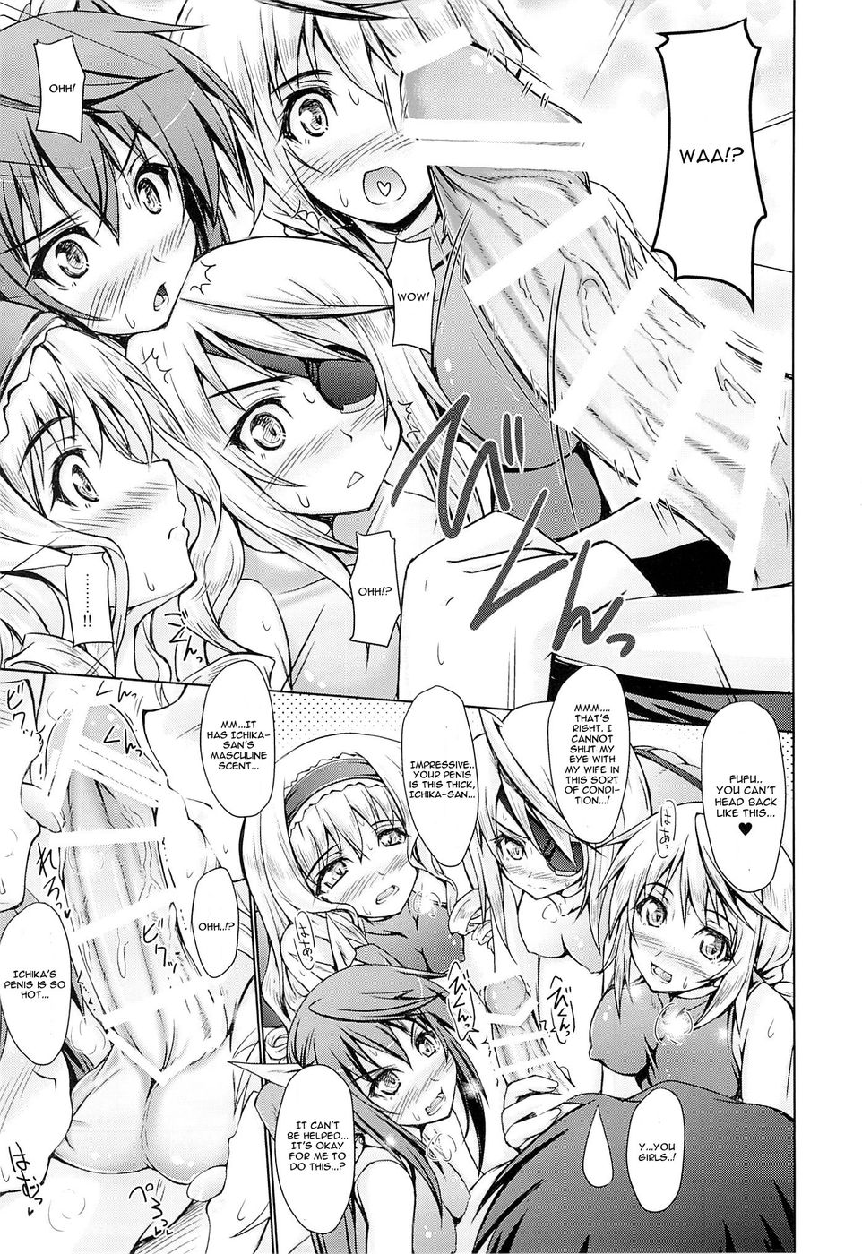 Hentai Manga Comic-Five Colors Quintet-Read-4